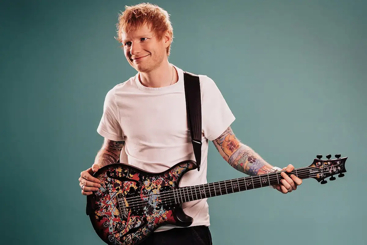 Ed sheeran bariton gitaar prs