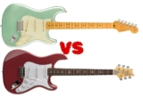 De twee bestverkochte gitaren van 2025: Fender Am Pro II vs. PRS SE Silver Sky